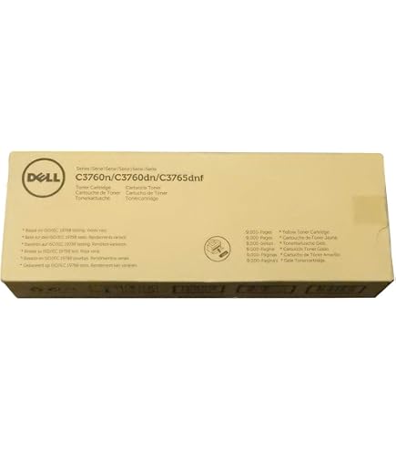 DELL C3760n/C3760dn/C3765dnf トナー4色セット Amazon.com: Dell W8D60 Toner Cartridge C3760N/C3760DN/C3765DNF